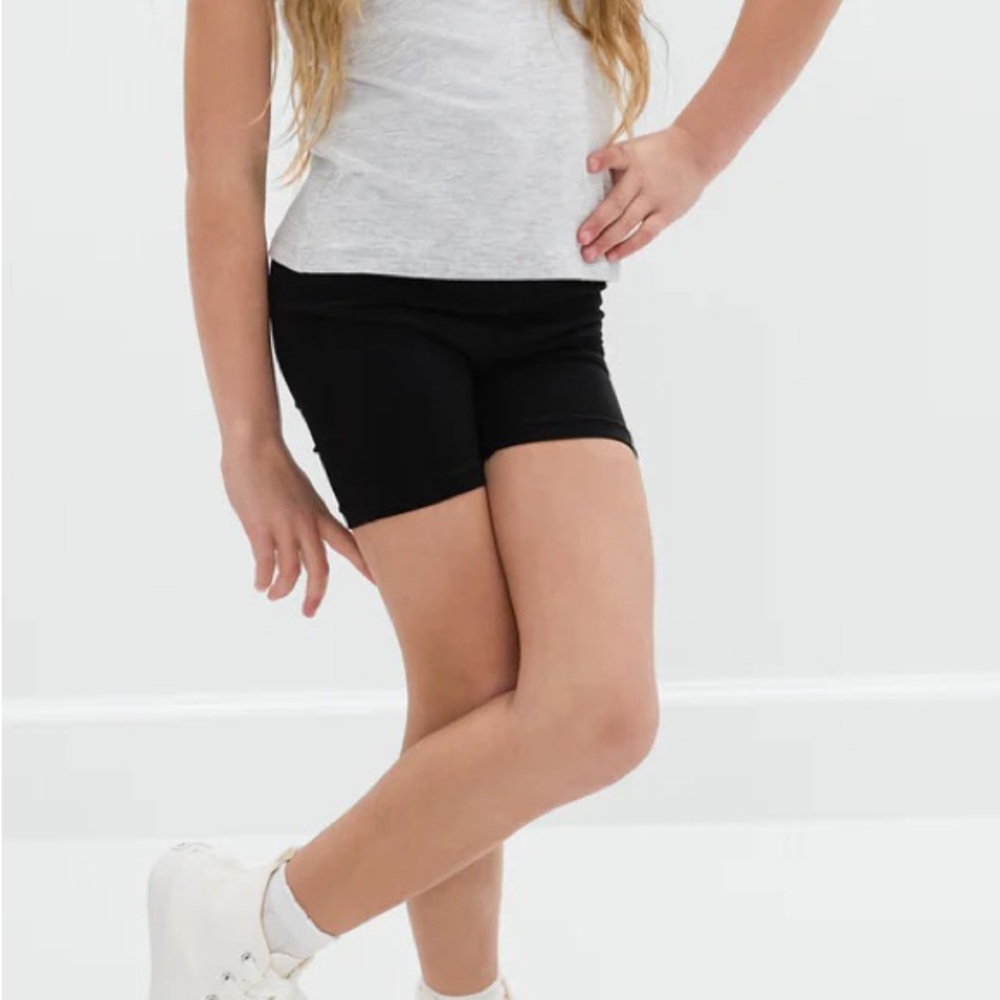 Little Sleepies- Black Bike Shorts, 2T